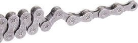 Цепь ZTTO 11 ск 116 link half hollow Silver