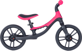 Беговел Globber GO BIKE ELITE (2023) черно-розовый