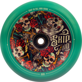 Колесо SKIP Mexico 110x24mm красно-серый