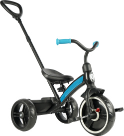 Велосипед трехколесный QPLAY ELITE PLUS (2024) Black-Blue