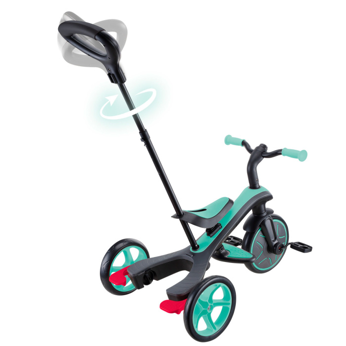 Велосипед-беговел Globber TRIKE EXPLORER 4 в 1 зеленый