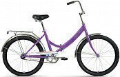 Велосипед FORWARD VALENCIA 1.0 24 (2022) фиолетово-голубой