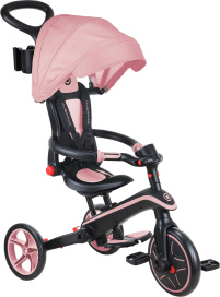 Беговел Globber TRIKE EXPLORER FOLDABLE 4 в 1 (2024) пастельно-розовый