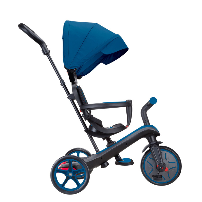 Велосипед-беговел Globber TRIKE EXPLORER 4 в 1 синий