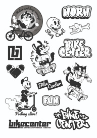 Стикеры наклейки Bike Centre