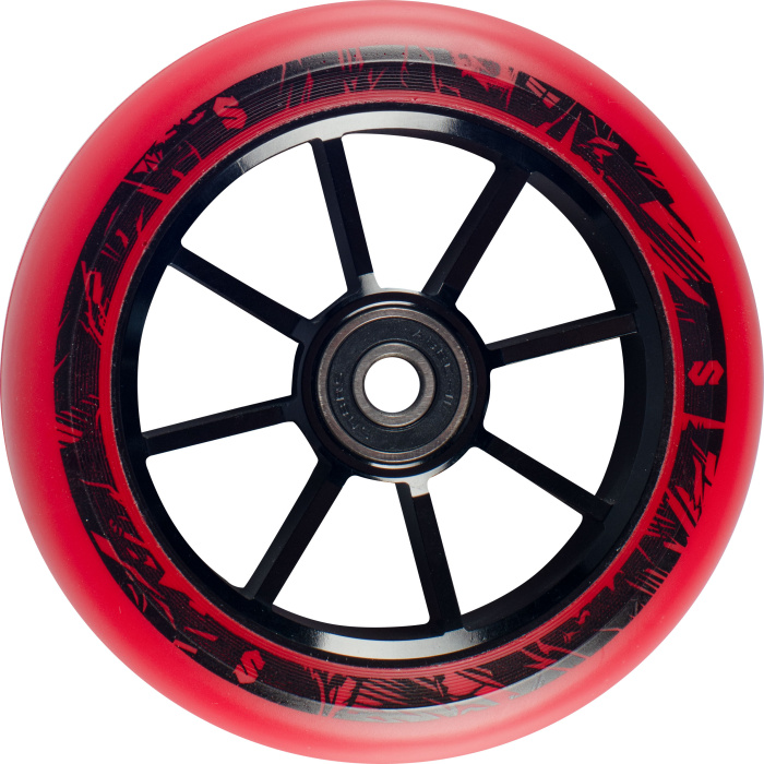 Колесо SKIP WHL14 110x24mm черно-красный