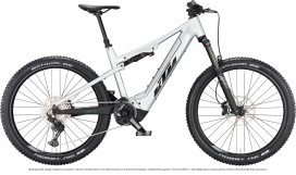 Электровелосипед KTM MACINA LYCAN 772 Starlight Slvr-Black-Blue