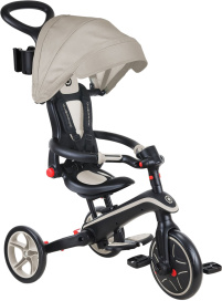 Велосипед-беговел Globber TRIKE EXPLORER FOLDABLE 4 в 1 (2024) бежевый