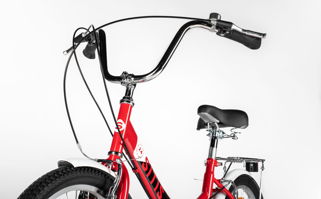 Велосипед SITIS POINT 7sp 24" (2024) Red-Black-White