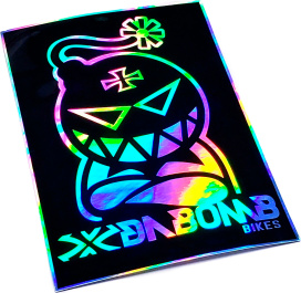 Стикер DA BOMB STICKER SET (for Shop / Van) Rainbow