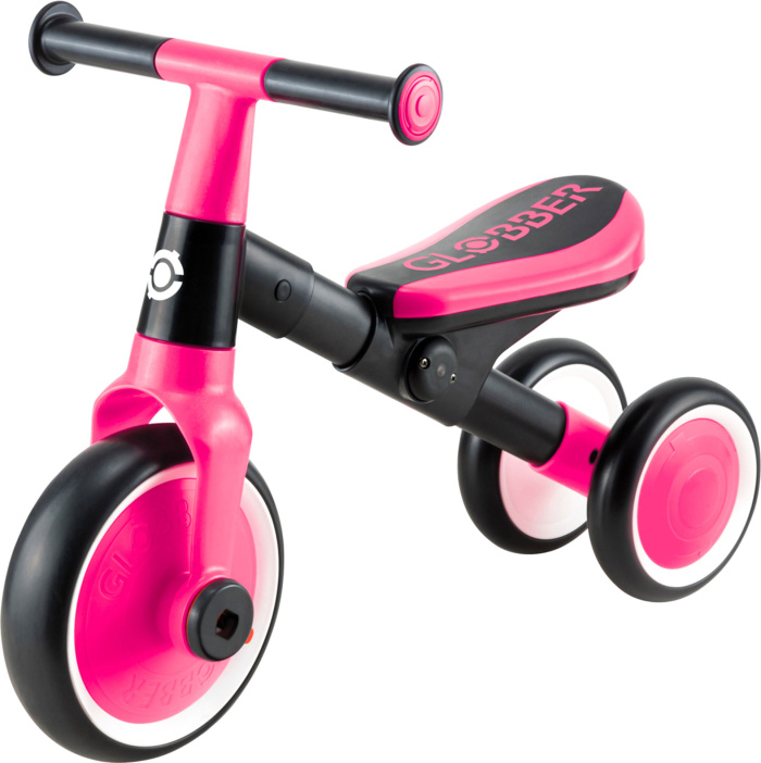 Беговел Globber LEARNING TRIKE 2 в 1 (2024) розовый