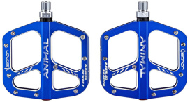 Педали Weapon Animal 3 Sealed Bearings, Cr-MO Axle, CNC process, 9 Contact Pins синий