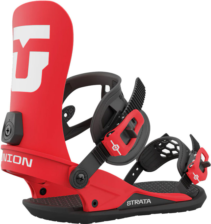 Крепления сноубордические UNION STRATA Red