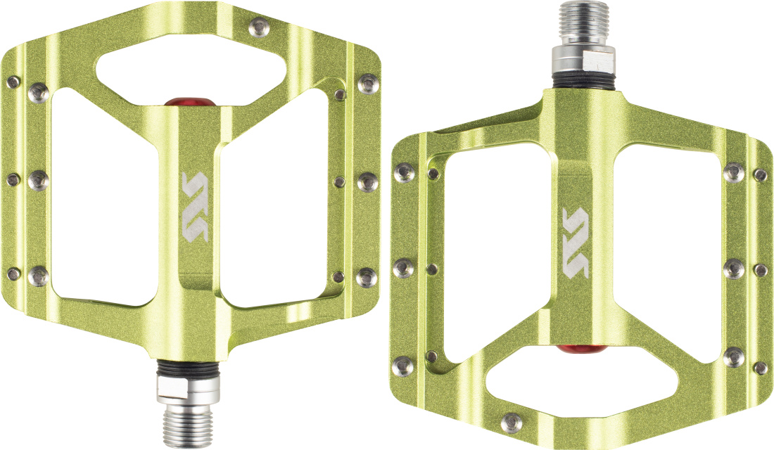 Педали STS ALNC-2040 Aluminum 3-пром зеленый