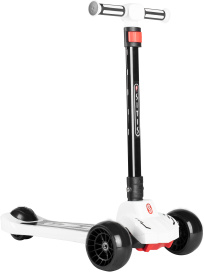 Самокат трехколесный SITIS Sport бело-черный