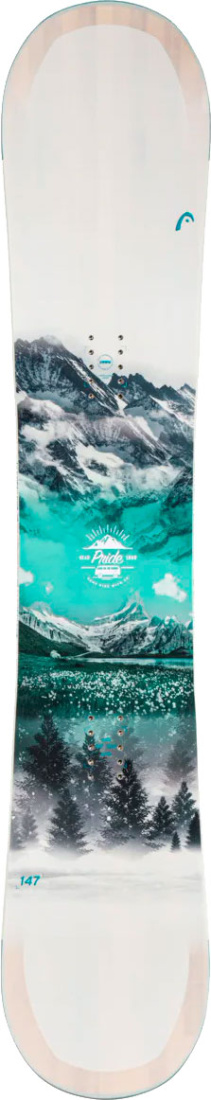Сноуборд HEAD PRIDE 2.0 Ice (24/25) 