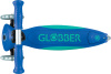 Самокат трехколесный Globber PRIMO FOLDABLE PLUS LIGHTS V2 (2025) синий