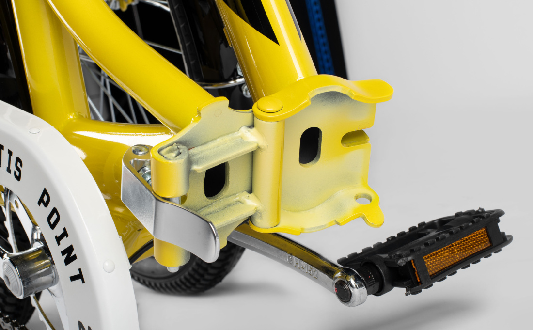 Велосипед SITIS POINT 7sp 24" (2024) Yellow-Black-White