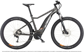 Электровелосипед KTM MACINA RIDE 591 Machine Grey-Silver-Orange