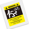 Стикеры наклейки Don't touch my bike