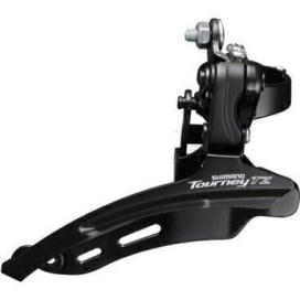 Переключатель передний SHIMANO TZ500 верхн. тяга 31.8 42T б/уп