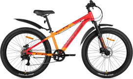 Велосипед SITIS CROSSER 7SP HD 26" (2025) Red-Orange-Black