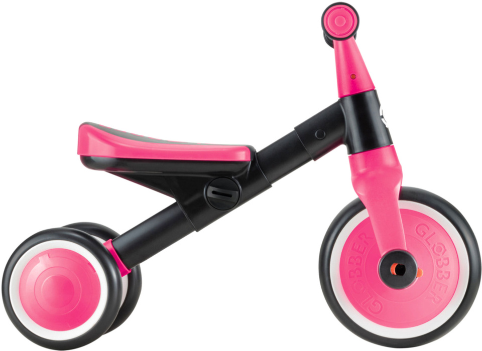 Беговел Globber LEARNING TRIKE 2 в 1 (2024) розовый