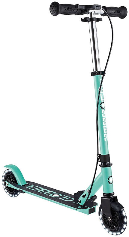 Самокат Globber FLOW ELEMENT JUNIOR LIGHTS мятный