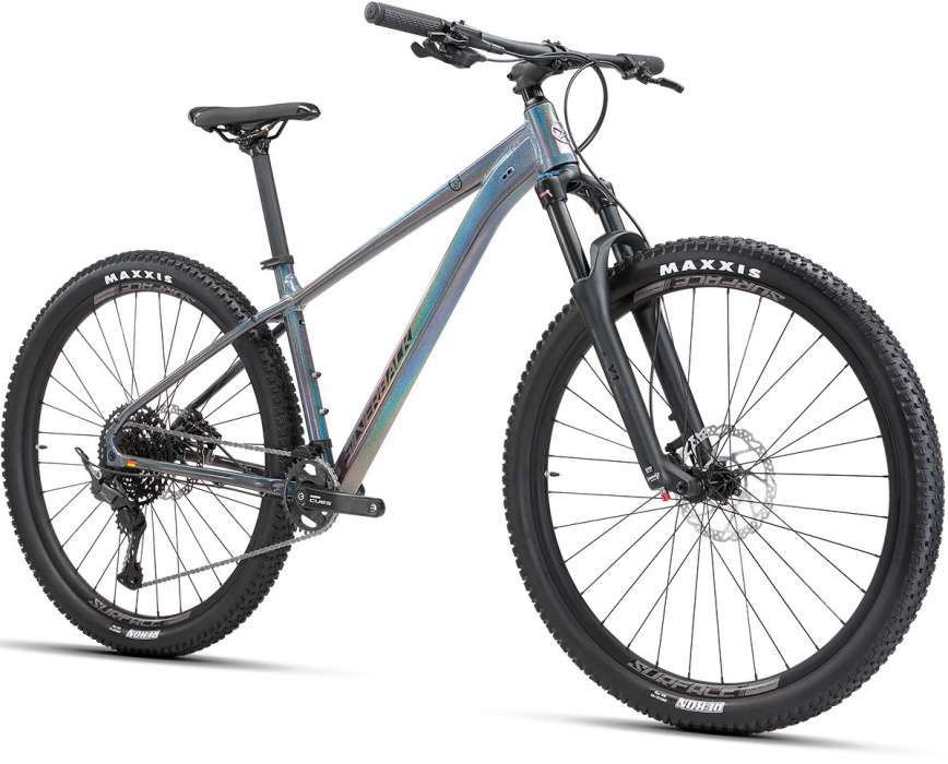 Велосипед SILVERBACK SE:SERIES 10 (2025) GLOSS RAINBOW PEARL/MATT BLACK