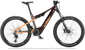 Электровелосипед KTM MACINA LYCAN 772 GLOR. Night Red-Rose Gold 