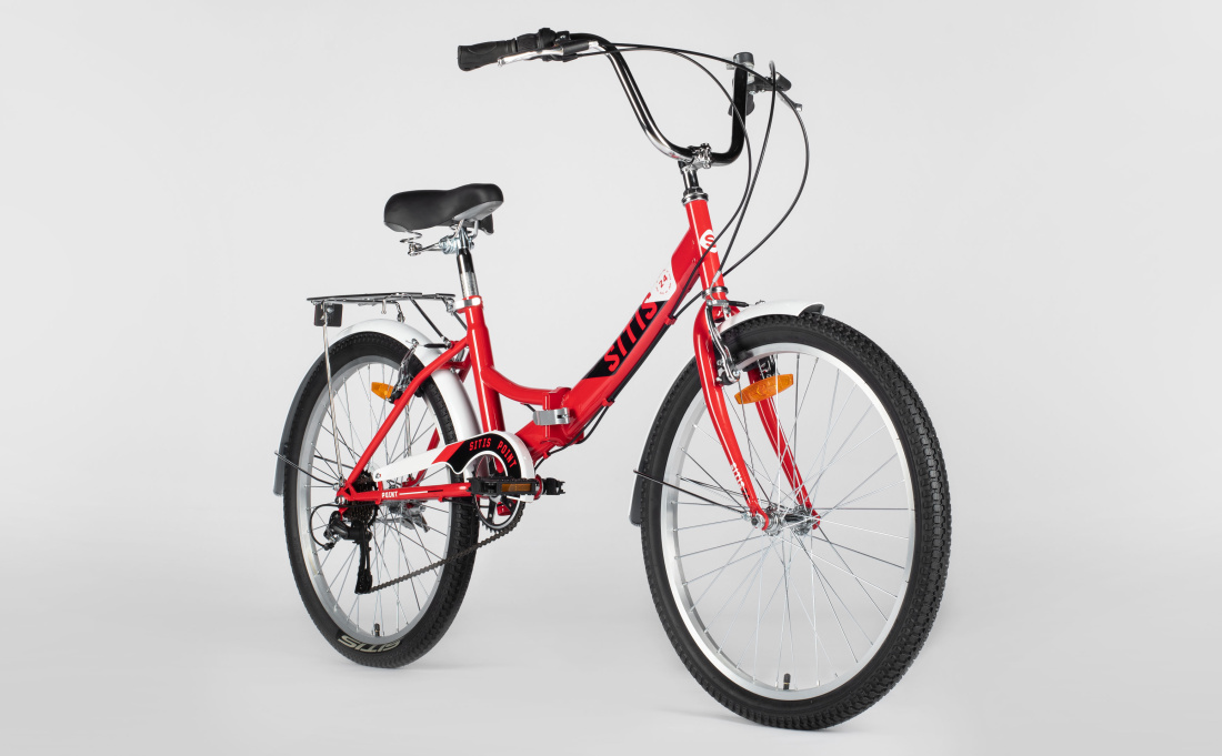 Велосипед SITIS POINT 7sp 24" (2024) Red-Black-White