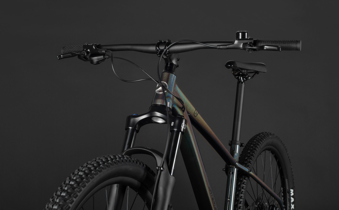 Велосипед SILVERBACK SE 10 29 (2025) GLOSS RAINBOW PEARL/MATT BLACK