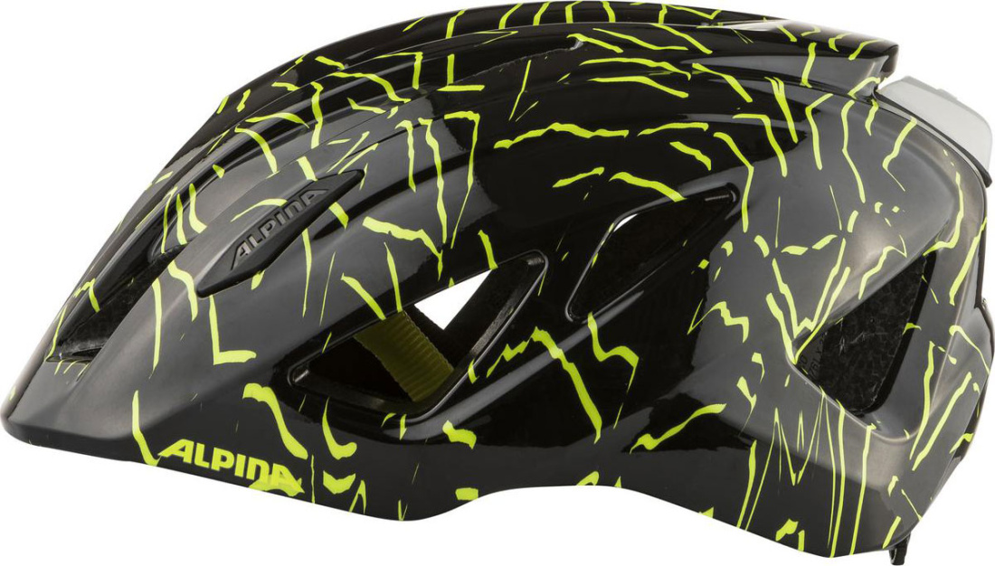Шлем ALPINA Pico Black-Neon Yellow Gloss