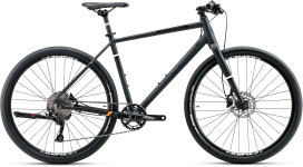 Велосипед SILVERBACK SCENTO METRO (2025) MATT BLACK/GLOSS BLACK